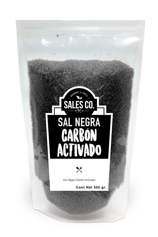 Sal Negra Carbón Activado 500gr